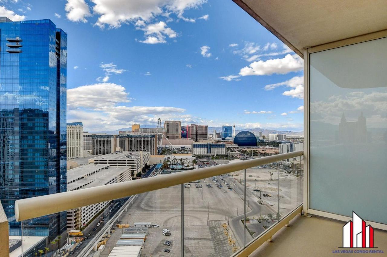 Mgm Signature-27-805 F1 Track & Strip View Balcony Лас-Вегас Екстер'єр фото