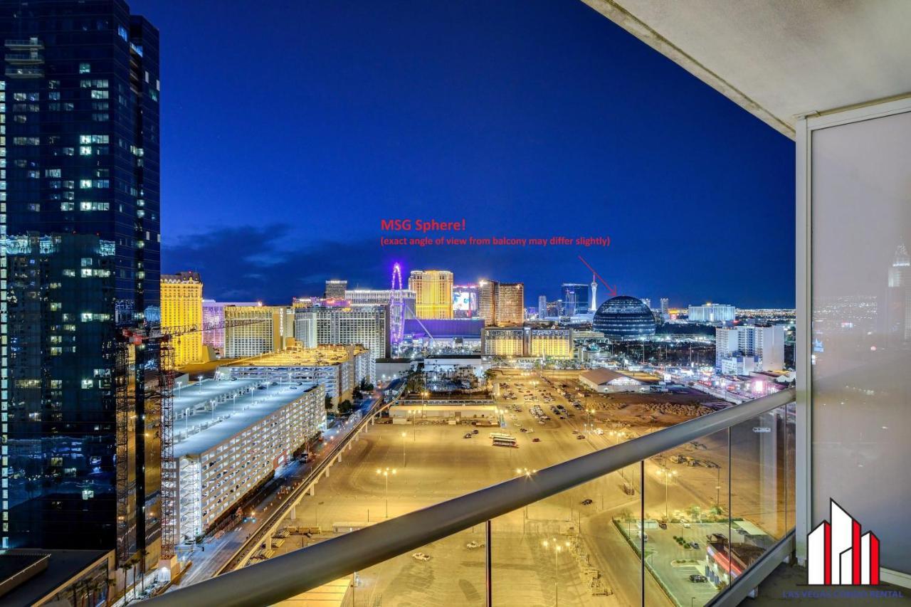 Mgm Signature-27-805 F1 Track & Strip View Balcony Лас-Вегас Екстер'єр фото